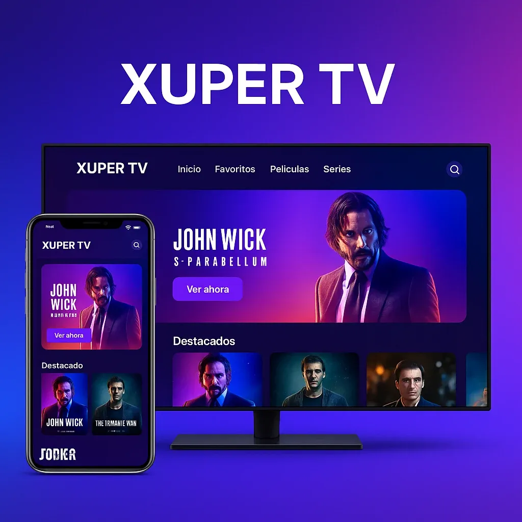 Xuper TV — entretenimiento en vivo: canales, películas y series en todos tus dispositivos
